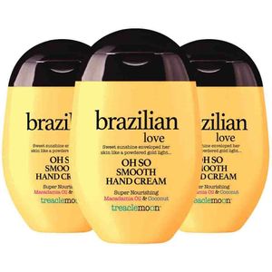 Treaclemoon - Brazilian Love - Handcrème - 3x 75 ml