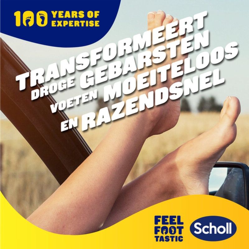 Scholl - Voetvijl - Dubbelzijdig - Eeltverwijderaar