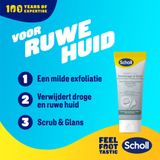 Scholl - Polish & Glow - Scrubcrème - 75 ml - Voetencrème