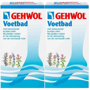 Gehwol - Voetbad - 400 gr - Vitaliserend - Verfrissend - Badzout