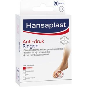 Hansaplast - Anti-drukringen - 20 Stuks - Voor Likdoorns