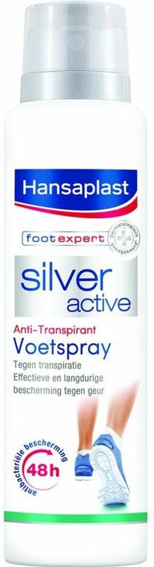 Hansaplast - Silver Active Deo - Voordeelverpakking - 3 x 150 ml