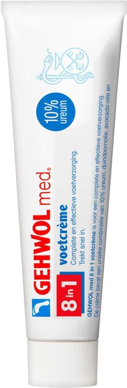 Gehwol - Voetcrème 8 in 1 - 75 ml - 3x Verpakking