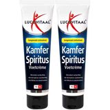 Lucovitaal - Voetcrème - Kamfer Spiritus - 75 ml - 2x