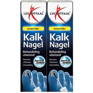 Lucovitaal - Kalknagel Behandeling - Vloeistof - 2x 10 ml
