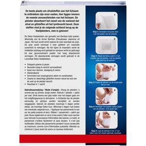 Lucovitaal - Detox Voetpleisters - 10 Stuks - 2x