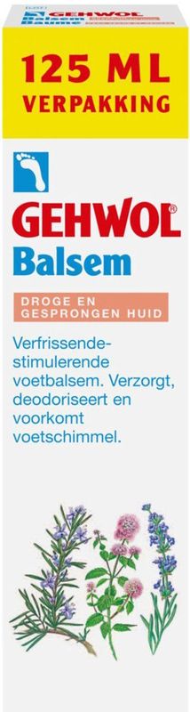Gehwol - Balsem Droge en Gesprongen Huid - 2 x 125 ml - Voordeelverpakking