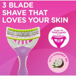 Wilkinson - Xtreme 3 - Wegwerpscheermesjes - 6 Stuks - Voor Vrouwen