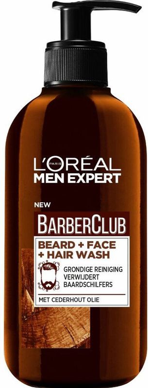 L'Oréal Men Expert BarberClub - 3-in-1 Wash - 200 ml