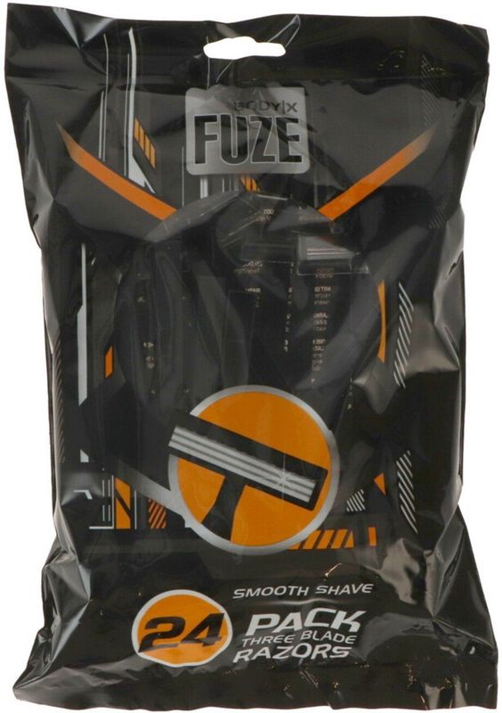 Body-X Fuze - Scheermesjes - 24 Stuks - Three Blades