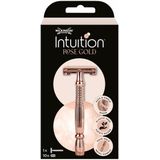 Wilkinson - Intuition - Scheermes - Rose Gold - Inclusief 10 Navulmesjes