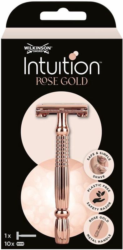 Wilkinson - Intuition - Scheermes - Rose Gold - Inclusief 10 Navulmesjes