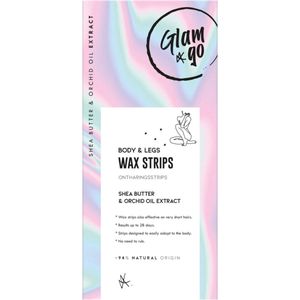 Glam & Go - Wax Strips - Voordeelverpakking - 3 x 20 stuks - Ontharingsproduct