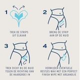 Veet Expert Koude Waxstrips Bikini Sensitive - 3 x 16 stuks - Voordeelverpakking