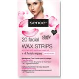 Sence - Wax Strips - Gezicht - 20 Stuks - Verrijkt met Kamille en Rozenextract