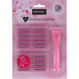 Sence - Triple Blades SS - Scheermesjes - 4 Stuks