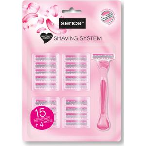 Sence - Triple Blades SS - Scheermesjes - 4 Stuks