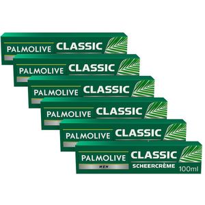 Palmolive Men - Scheercrème - Classic - 6x 100 ml