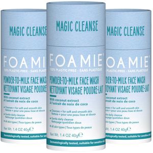 Foamie - Powder-to-Milk Face Wash Magic Cleanse - Gezichtsreiniger - 40 gr