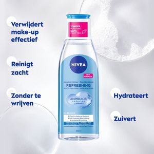 NIVEA - Micellair Water Refreshing - 3x 200 ml - Gezichtscleansers