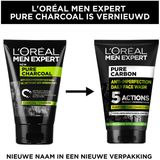 L'Oréal - Men Expert Pure Charcoal - Gezichtsreiniger - 100 ml