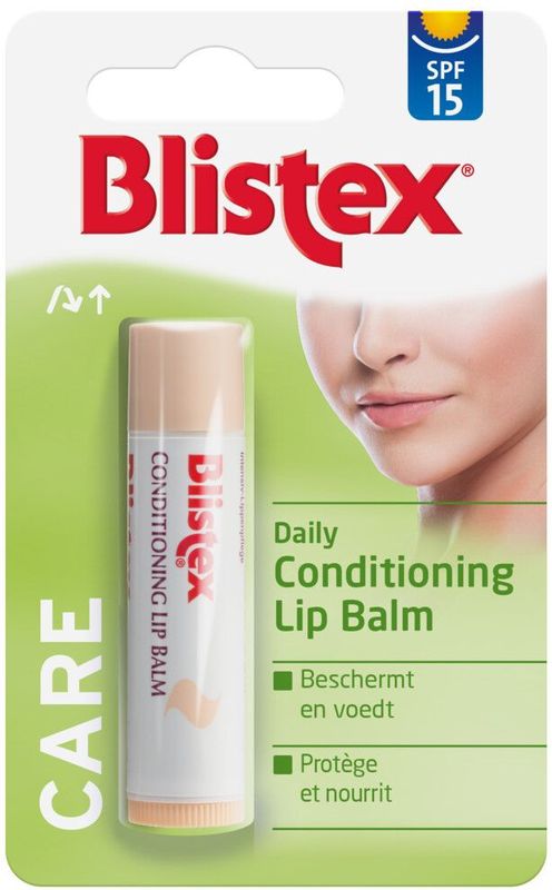 Blistex - Lippenbalsem Conditioning - 3x - Met SPF 15 - Vanillegeur
