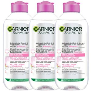 Garnier - SkinActive - Micellair Reinigingswater - 400 ml - Voor Gevoelige Huid