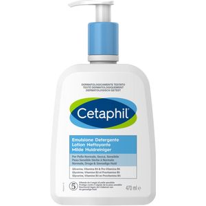 Cetaphil - Milde Huidreiniger - 470 ml - Voor Gezicht en Lichaam - Hypoallergeen