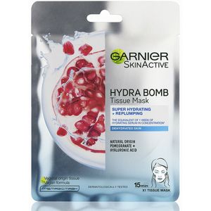 Garnier - SkinActive - Gezichtsmasker - Granaatappel - 1 Stuk - Hydraterend & Revitaliserend