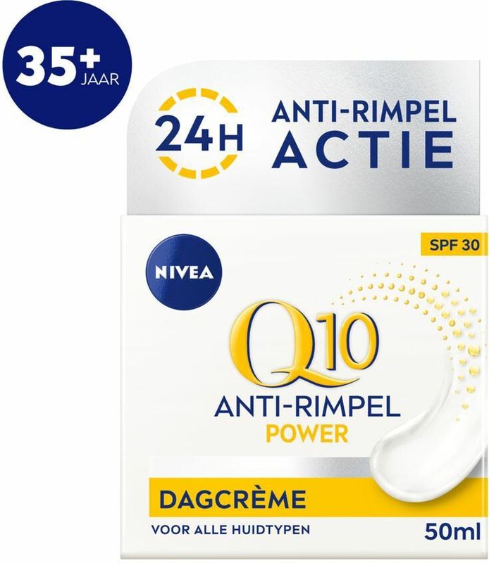 NIVEA - Q10 - Dagcrème - 50 ml - Anti-Rimpel Power SPF 30