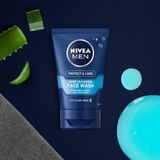 NIVEA Men - Protect & Care - Gezichtsreiniger - 3x 100 ml