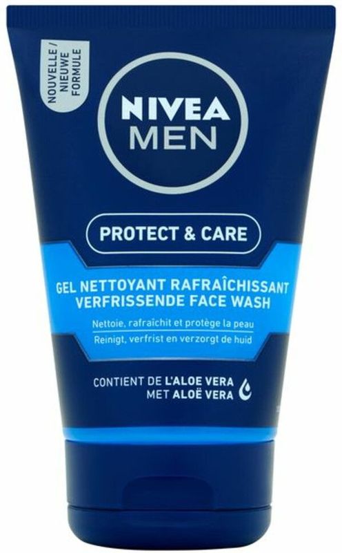 NIVEA Men - Protect & Care - Gezichtsreiniger - 3x 100 ml