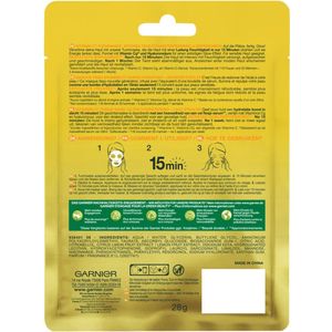 Garnier - SkinActive - Sheet Masker - Vitamine C - 3x