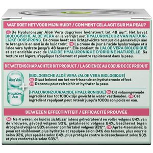 Garnier - SkinActive - Hydraterende Dagcrème - Aloë Vera - 50 ml - Hyaluronzuur