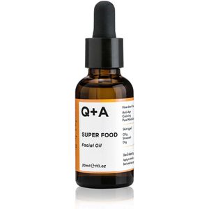 Q+A - Superfood Gezichtsolie - 2x 30 ml - Voedend en Hydraterend