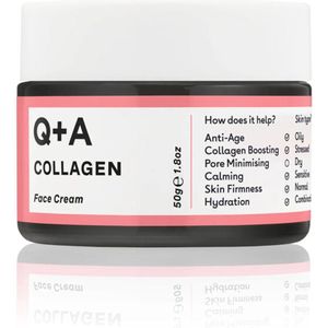 Q+A - Collagen Dagcrème - 50 gr - Rijke en Voedende Gezichtscrème