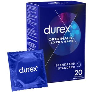 2x Durex Condooms Extra Safe 20 stuks