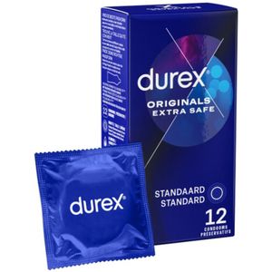 2x Durex Condooms Extra Safe 12 stuks