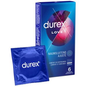 4x Durex Condooms Love 6 stuks