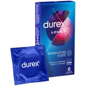2x Durex Condooms Love 6 stuks