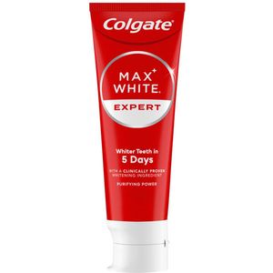 Colgate - Max White Expert Purifying Power - Tandpasta - 6x 75 ml