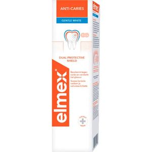 Elmex - Tandpasta - Anti-Cariës Gentle White - 6 x 75 ml - Voordeelverpakking