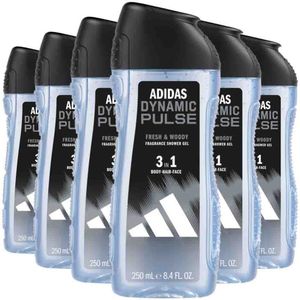 Adidas - Shower Gel Dynamic Pulse - Voordeelverpakking - 6 x 250 ml