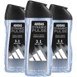 Adidas - Shower Gel Dynamic Pulse - 3x 250 ml - Douchegel