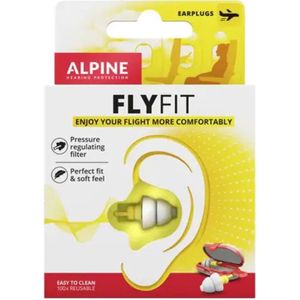Alpine - Flyfit - Oordopjes - 2x - Gehoorbescherming voor Vliegen