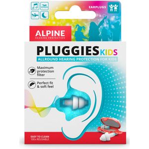 Alpine Pluggies Kids - Oordopjes - Voor Kinderen - 2x Set