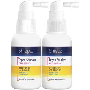 Shiepz - Tegen Snurken - Keelspray - 23,5 ml - Medisch Hulpmiddel