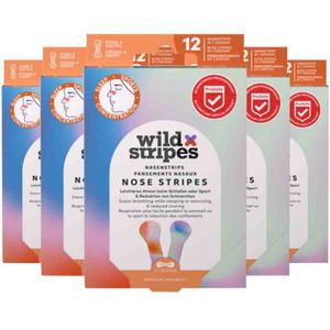 Wild Stripes - Neusstrips - Sunrise - 12 Stuks