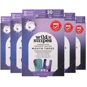 Wild Stripes - Mondstrips Sunset - 20 Stuks - Huidvriendelijk - Vermindert Snurken