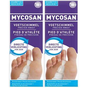 Mycosan - Behandelset Gel - Voetschimmel - 2x 15 ml